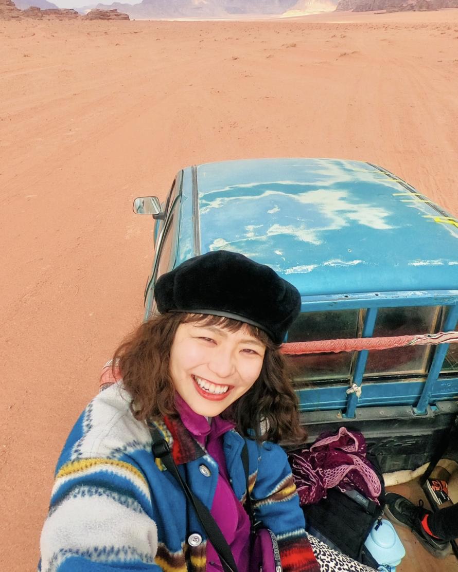 登壇者、フウさんの写真