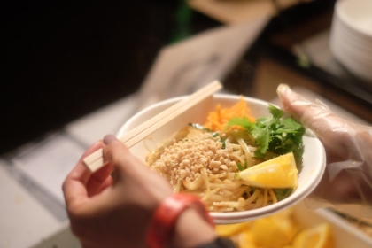 青果ミコト屋のパッタイ